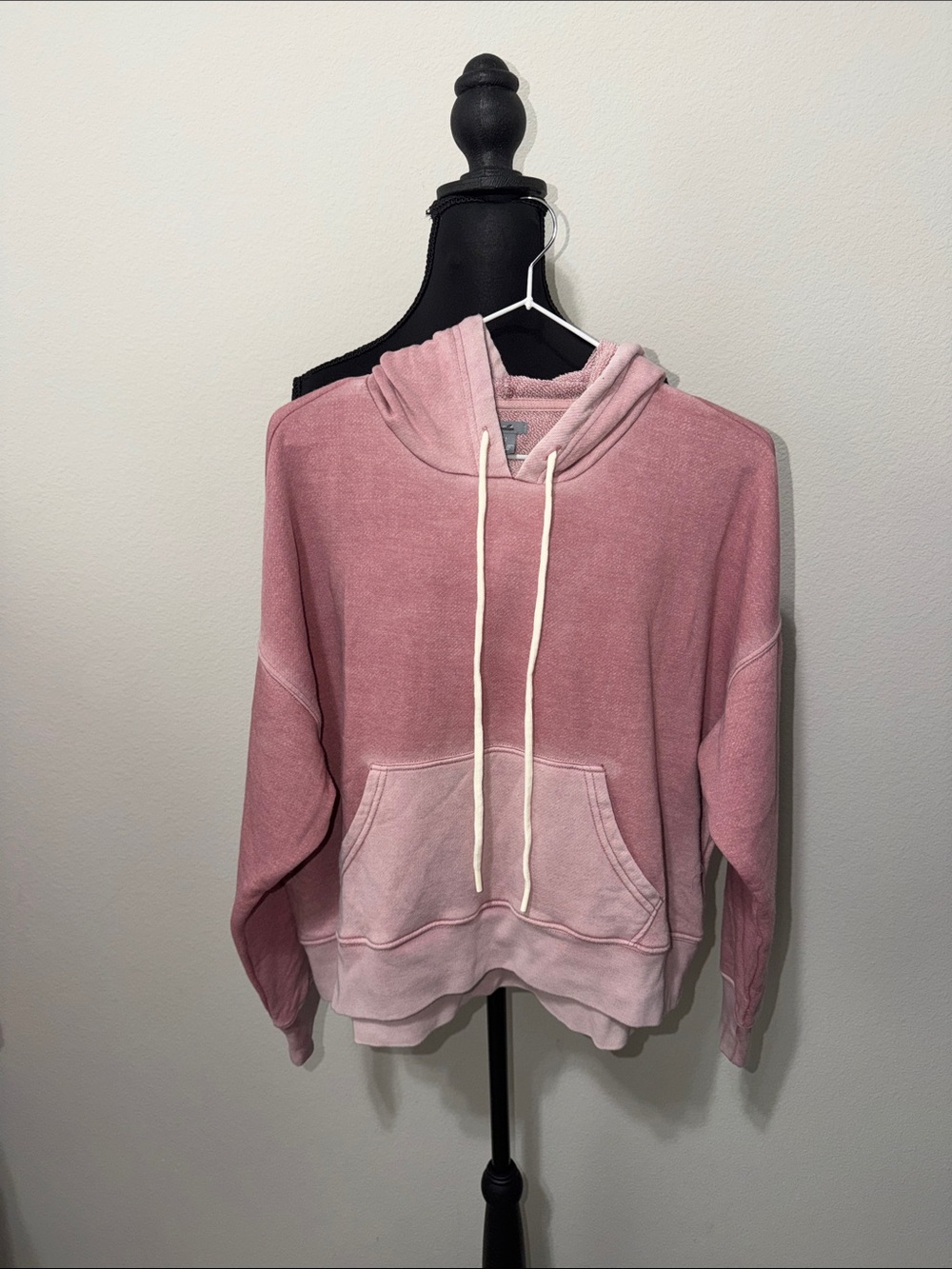 NWOT Aerie Women's Washed Pink Hoodie Sweatshirt